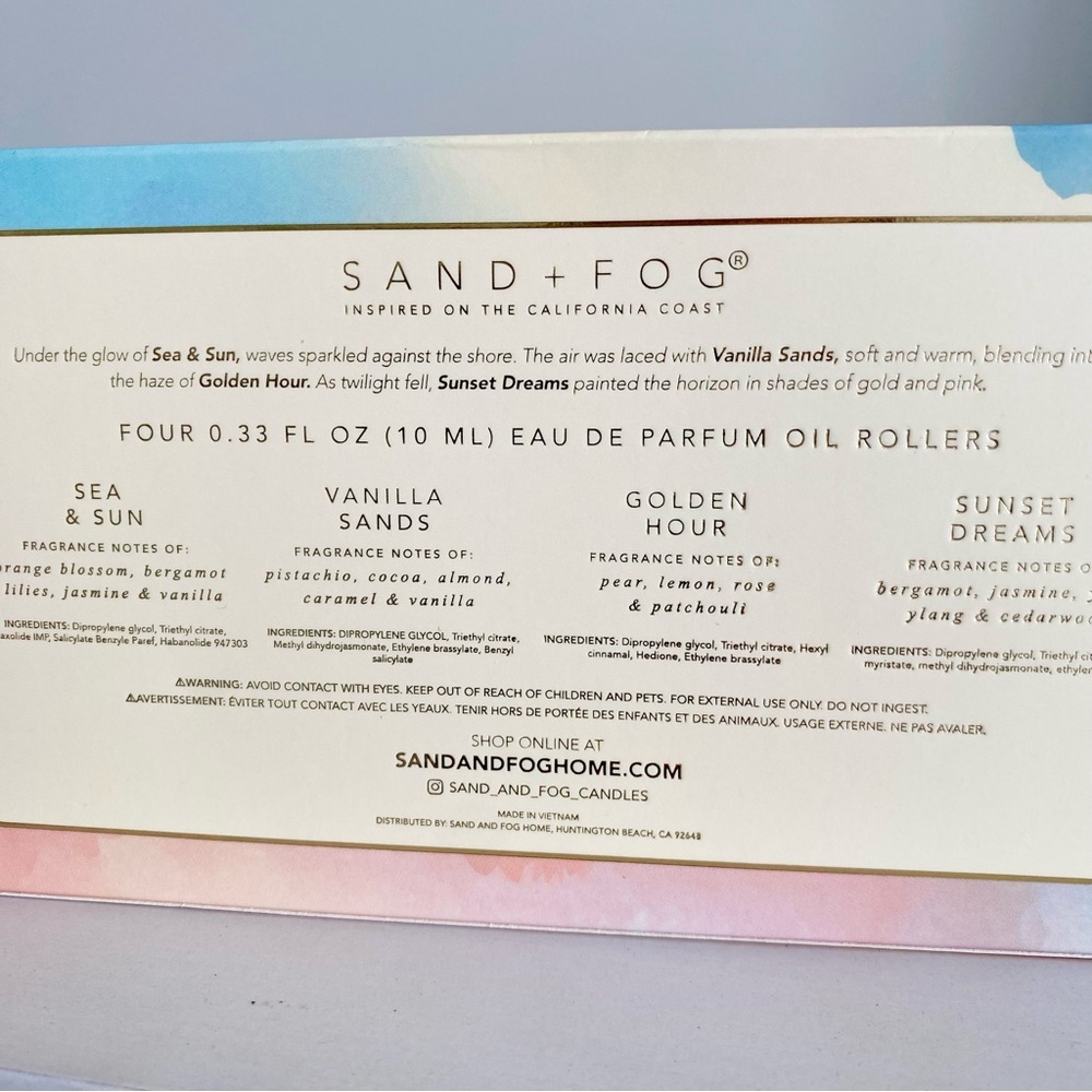 Vacay In A Bottle- Sand + Fog Fragrance Set - Picture 4 of 6